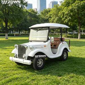 Stable Performance Electric Vintage Car Sightseeing Vehicle with Long Range 5/<b>8</b>/11/14 Seats 30Km/h Max Speed for Leisure - Product Image 1