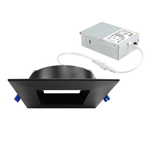 ES Đèn LED Âm Trần Hình Vuông ETL Trang Bị Thêm Đèn Chiếu Sáng 4Inch 6Inch 10W Cho Gia Đình Văn Phòng - Product Image 5