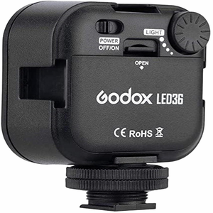 ไฟวิดีโอ LED Led36จาก GODOX 5500 ~ 6500K ไฟ LED สำหรับกล้อง DSLR กล้องวิดีโอมินิ DVR ถ่ายสัมภาษณ์ข่าวสารสตูดิโอถ่ายภาพ - Product Image 6