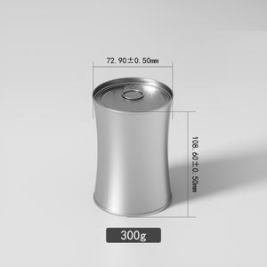 Tarro con mancuernas de metal 6110 # para envasar frutas enlatadas, nueces, arroz y otros alimentos - Product Image 2