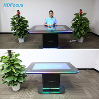 Mesa Táctil Interactiva HDFocus con Dispensador de Monedas, Pantalla LCD Publicitaria, Kiosco, Mesa de Juego con Pantalla Táctil