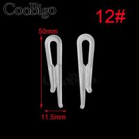Mini Clip en plastique avec pince à dents pour robe chemise col de vêtement cheveux sous-vêtements accessoires d'emballage Transparent