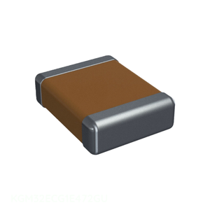 Condensador Cerámico de Montaje Superficial MLCC CAP CER 4700PF 25V C0G/NP0 1210 4700 pF, Canal del Fabricante KGM32ECG1E472GU - Product Image 1