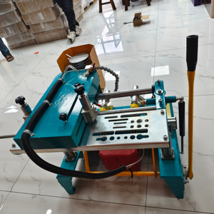 Chi phí thấp nhôm hồ sơ cửa và cửa sổ máy, đơn trục khóa lỗ phay profiling Máy phay - Product Image 6