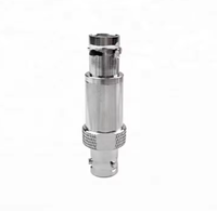 Conector BNC Hembra F-TRX-F, Tres Coaxiales RF 1P, Instalación de Tres Tarjetas