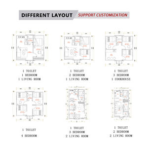 Ce certificazione di lusso piano prefabbricato Pull Up Home Theater ufficio <span class=keywords><strong>Classro</strong></span> pieghevole casa contenitore pieghevole casa portatile - Product Image 4