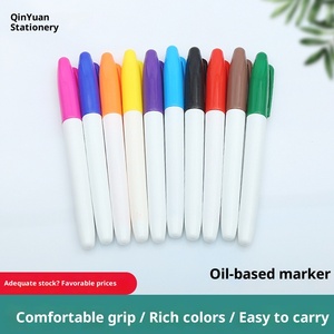 Pennarello a base d'olio, impermeabile, resistente allo sbiadimento, scrittura fluida, asciugatura rapida, non si cancella facilmente, evidenzia i punti chiave, modello per disegno - Product Image 2