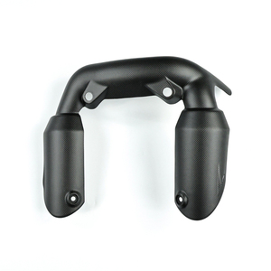 AKOSO 100% Fibre de Carbone Pré-imprégnée Autoclavée à Sec, Protection Thermique pour Tuyau d'Échappement de <span class=keywords><strong>Moto</strong></span> Ducati Panigale V2 2025 2026 - Product Image 2