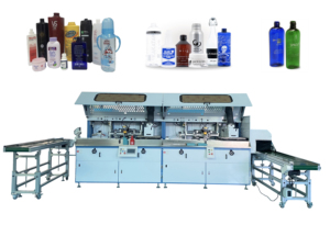 Hoàn toàn tự động đa màu sắc tự động cong bề mặt màn hình máy in cho ống nhựa bé bú chai với máy sấy - Product Image 4