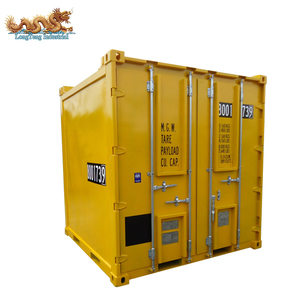 Conteneur maritime mini de 8 pieds, peint, conforme aux normes DNV 2.7-1 ou ISO 10855, pour le stockage et le <span class=keywords><strong>transport</strong></span> d'équipements - Product Image 2