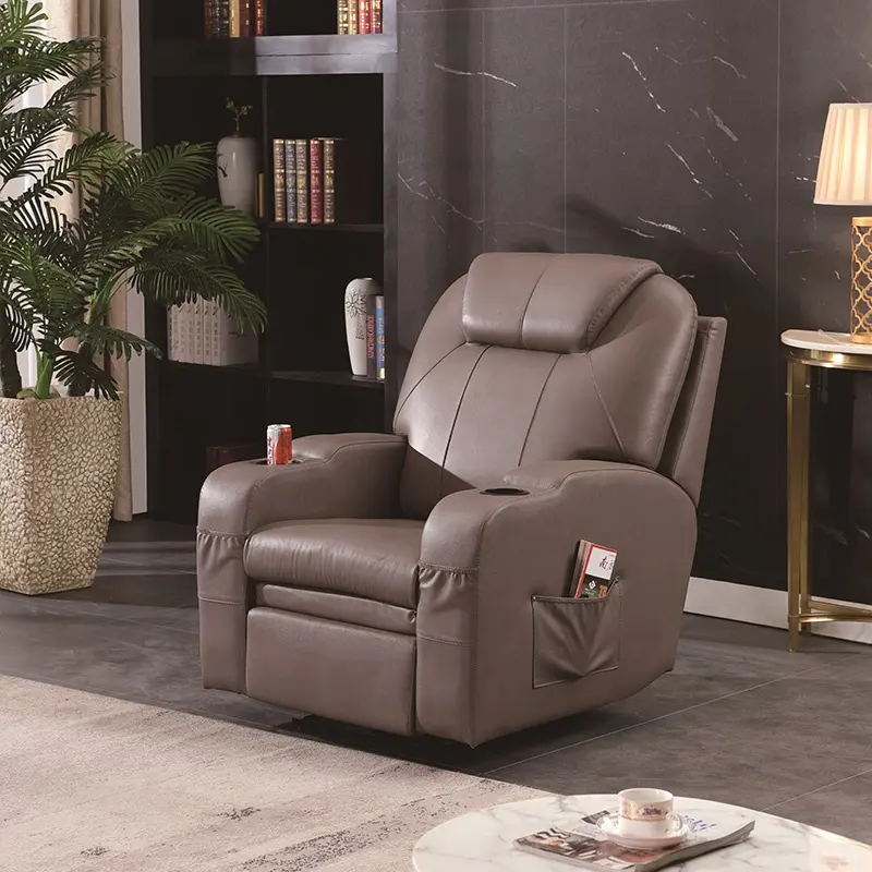 Sıcak satış modern deri recliner sandalye leggett ve platt recliner ev oturma odası kanepe sandalyeler