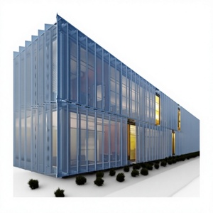 Panneau mural en aluminium moderne avec revêtement en poudre pour l'extérieur des bâtiments, design minimaliste, fonction anti-corrosion - Product Image 1