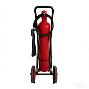 Estintore a <span class=keywords><strong>CO2</strong></span> su Ruote da 25kg, Non Conduttivo e Senza Residui, per Sale Elettriche/Impianti Chimici - Product Image 2