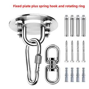 Hamaca de placa fija, saco de arena para hebilla para Yoga, Pilates, Fitness, gancho Chapado en zinc, accesorios de Hardware - Product Image 4