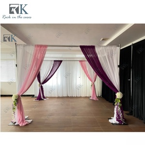 Extensible <b>Backdrop</b> <b>Stand</b> Portable Pipe and Drape Kits Easy Setup for Weddings Decor - Product Image 2