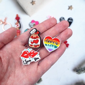 Compre Accesorios para Hacer Joyas Sin BPA, Cadenas para Chupetes, Cuentas Decorativas Personalizadas para el Día de San Valentín, para Bolígrafos - Product Image 3