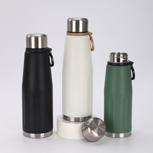 silverjet Insulated Stainless Steel Water <b>Bottle</b> 600ml 800ml Double Wall Vacuum Flask Portable For Outdoor Camping Gift - Product Image 3