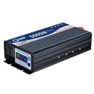 Inverter tenaga surya, 2000W 12V 220V hibrida dengan Mppt pengontrol pengisian daya 48V