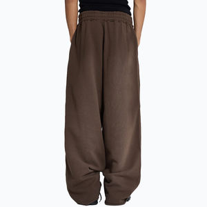 <span class=keywords><strong>Pantaloni</strong></span> <span class=keywords><strong>della</strong></span> <span class=keywords><strong>tuta</strong></span> larghi <span class=keywords><strong>marroni</strong></span> Unisex con Logo personalizzato da uomo dei pesi massimi francesi - Product Image 4