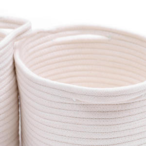 Tendance Linge Coton <span class=keywords><strong>Corde</strong></span> Panier De Rangement Vêtements Panier de Rangement <span class=keywords><strong>En</strong></span> <span class=keywords><strong>Corde</strong></span> De Coton - Product Image 4