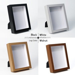 Bất bướm taxidermy Mẫu MDF bóng gỗ hộp Khung ảnh bộ sưu tập cho hiển thị Nhà Đẹp khung trang trí - Product Image 4