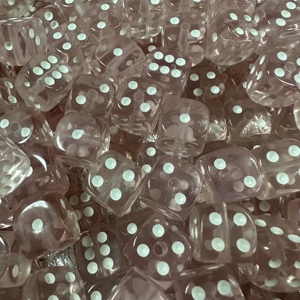 Dịch vụ khoan xúc xắc Acrylic D6 tùy chỉnh xúc xắc khoan trước cho móc khóa & Mặt dây chuyền & xúc xắc số lượng lớn cá nhân tự làm - Product Image 4