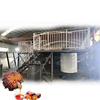 Heetverkopende rode palmolie persmachine, projectuitrusting voor het persen van verse palmvruchten, olietank