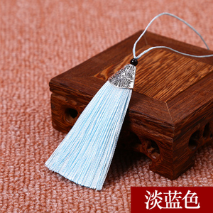 Bouche <span class=keywords><strong>plate</strong></span> gland suspendu gland Anti-rides alliage Style chinois signet peigne vêtements gland petits cadeaux décoratifs - Product Image 4