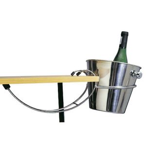 Enfriador de <span class=keywords><strong>vino</strong></span> con soporte de mesa Escritorio Lado Champán <span class=keywords><strong>Vino</strong></span> Vodka Cubo de alambre Soporte de estante - Product Image 6