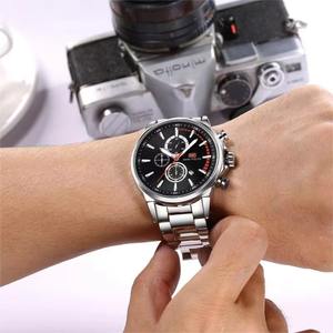 Montre pour homme Drioshipping, étanche, tendance, trois cadrans multifonctions - Product Image 4