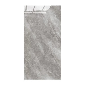 Azulejos de Porcelana, Fábrica Zibo, Minimalismo Moderno, Gris, Antideslizantes, Formato Grande 750x1500 para Piso de Sala de Estar - Product Image 5