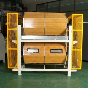 Lớn tự động nghiên cứu sườn núi ngân hàng kim loại máy đánh bóng quay 0,75kw Công suất 400kg trọng lượng Tuổi thọ dài - Product Image 3