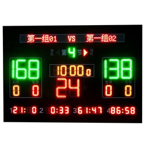 China's Outstanding Brands Wireless Basketball Electronic Scoreboard 3m With <b>Timer</b> For Indoor Sports - Product Image 2