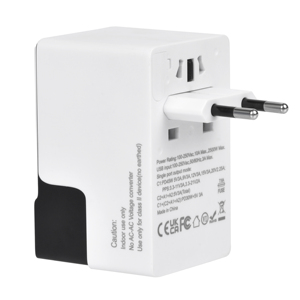 Foxcan PD 45W adaptateur de prises ca prise de voyage universelle 2 USB 3 Type <span class=keywords><strong>C</strong></span> pour le monde entier pour ordinateur portable caméra écouteur QC3.0 fonction - Product Image 5