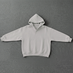 เสื้อฮู้ดดี้ปักลายโลโก้ตามสั่ง คุณภาพสูง ผ้าฝ้าย 100% ทรงโอเวอร์ไซส์สำหรับผู้ชาย <span class=keywords><strong>แฟชั่น</strong></span>ใหม่ เสื้อกันหนาวหนานุ่ม - Product Image 1