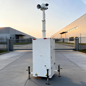 Tour de vidéosurveillance mobile avec caméra montée sur mât <span class=keywords><strong>télescopique</strong></span> de 6 m, stockage Cloud/NVR pour zones éloignées - Product Image 2