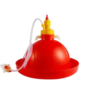 Farm Equipment Animal Poultry Drinker Automatic Chicken Water Drinkers Plasson Chicken Broiler Bell Drinkers