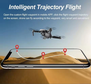 Dron Plegable para Principiantes E88 HD 4K 2025 con Cámara Dual, Control Remoto, Alcance de 100m, Diseño de Mini Helicóptero, Plástico - Product Image 5