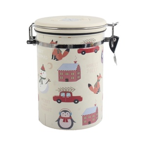 Bocaux à sucre de cuisine avec couvercle à verrouillage, pot de Noël pour bonbons - Product Image 2
