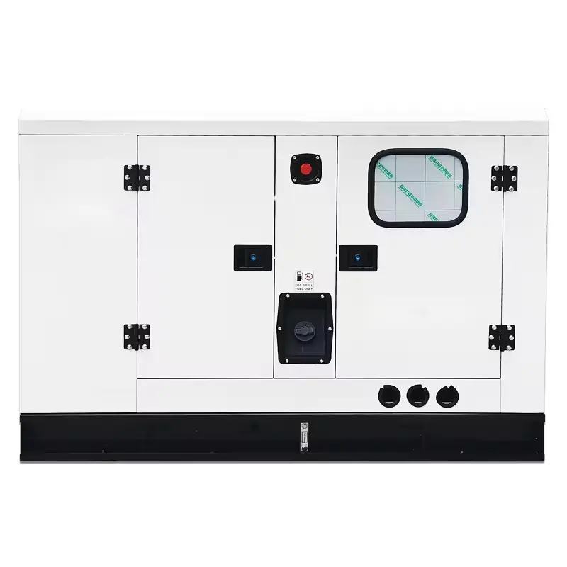 Sessiz tip 15Kva 600Kva dizel jeneratör seti açık çerçeve otomatik başlangıç 1500rpm 230v/240v/480v ses geçirmez gölgelik rekabetçi fiyatlar