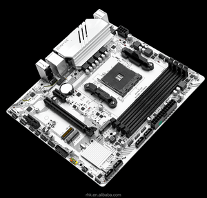 Tarjeta Madre JGINYUE B350M-TI/ARGB M-ATX Compatible con CPU AMD Ryzen 5600X/5700X/5700X3D/5800X/<span class=keywords><strong>5900X</strong></span>/5950X AM4 <span class=keywords><strong>DDR4</strong></span> 64GB - Product Image 2