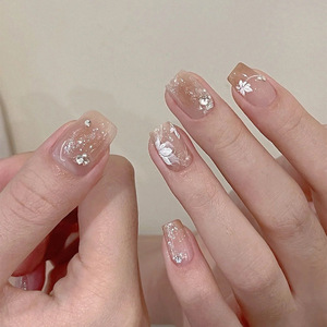 Nueva llegada fabricantes belleza Prensa en <span class=keywords><strong>uñas</strong></span> postizas prensa natural en <span class=keywords><strong>uñas</strong></span> <span class=keywords><strong>hermosas</strong></span> <span class=keywords><strong>uñas</strong></span> artificiales con pegamento - Product Image 6