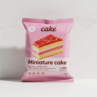 Sacs scellés à l'arrière en plastique laminé jetable écologique avec impression personnalisée pour l'emballage d'aliment pour animaux de compagnie de croustilles à biscuits