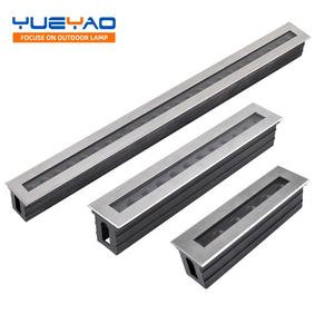 Dış Mekan Su Geçirmez 304 Paslanmaz Çelik Şerit Gömme Lamba Peyzaj Toprak Altı Aydınlatma Gömme Zemin Lineer Yeraltı Lambaları - Product Image 6