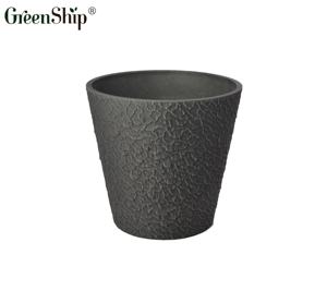 Pots de Surface cannelés à Grain de produit haut de gamme, forme ronde, décoration de maison, jardinière, décoration de jardin, Pot de fleur - Product Image 3