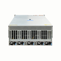 Boîtier GPU 5U 8 baies à alimentation redondante et échangeable à chaud pour l'arithmétique de l'intelligence artificielle (IA)