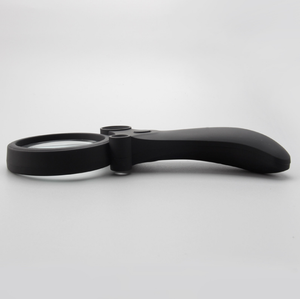 Lente d'Ingrandimento per Diamanti 2.5X 25X 55X Lente per Orologiaio Lente per Gioielli con Luce LED e UV a Batteria - Product Image 2