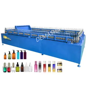 DM Factory Direct uv glass coating machine price liquid chrome spray paint machine linea di verniciatura a spruzzo per bottiglia di vetro