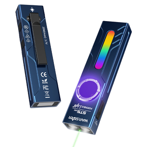 Đèn pin chiến thuật chuyên nghiệp ST5 Pro tích hợp đèn laser, đế từ tính, đèn làm việc rảnh tay, pin sạc. - Product Image 1