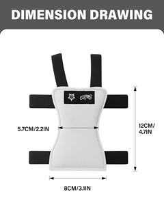 Almohadillas Ligeras para Mancuernas de Apoyo para Brazos, 1 Par, para Uso en Adultos - Product Image 5